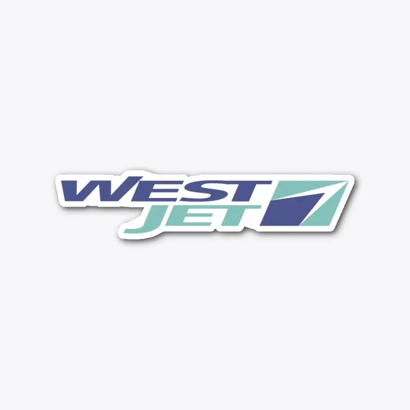 WestJet Old Logo Sticker