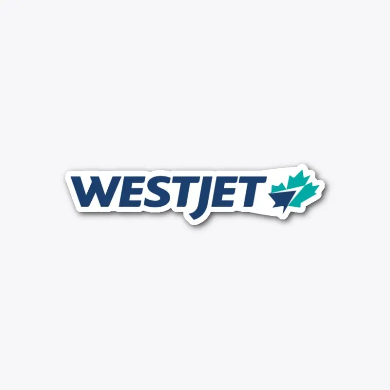 WestJet Logo Sticker